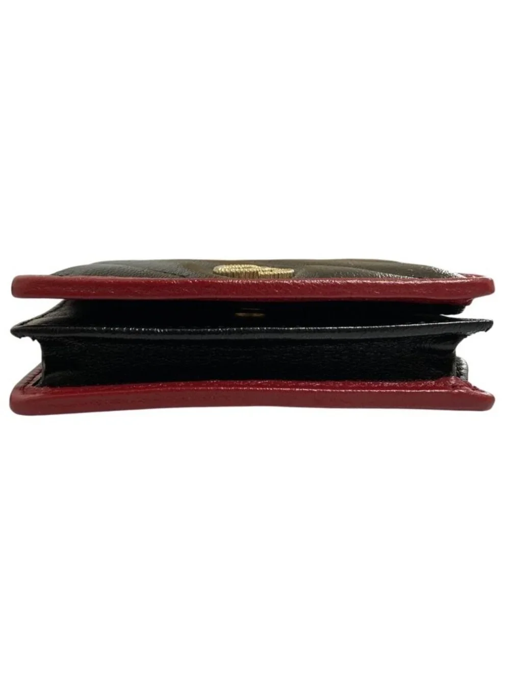 Gucci GG Marmont Quilted Compact Wallet Black - Picture 4 of 13